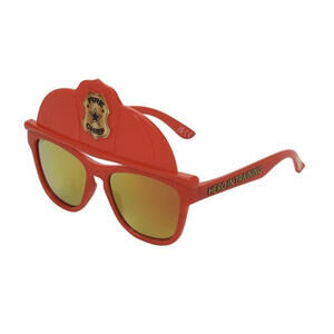 Boys Girls Kids Sunglasses 3+ UVA UVB Protection Foster Grant Fire Chief Red